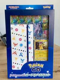 Pokemon GO box japonski promo Pikachu! 4 boosterki nowy!