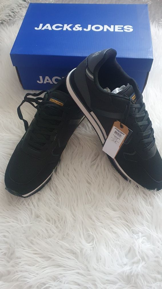 Jack&Jones nowe czarne sneakersy rozm. 45