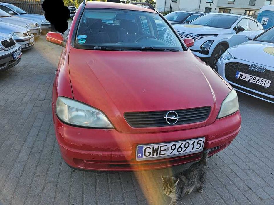Opel Astra G 1999r/1.6 benzyna/101KM/opłaty aktualne/klimatyzacja