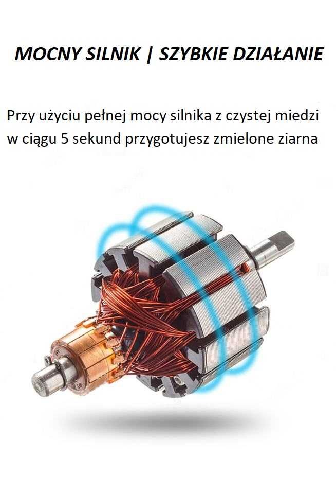 MŁYNEK ELEKTRYCZNY do mielenia kawy