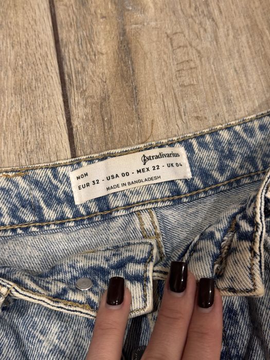 Джинси мом жіночі Страдіваріус розмір 32-34