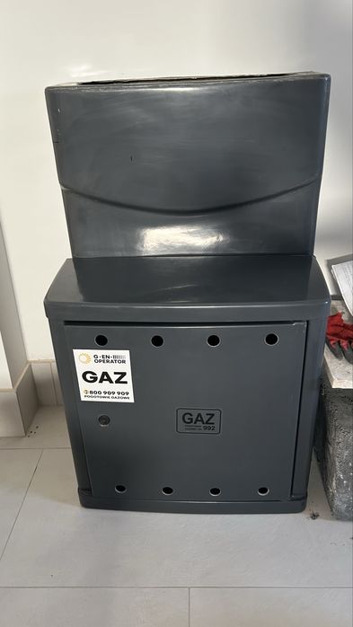 Skrzynka gazowa 60x60 z postumentem