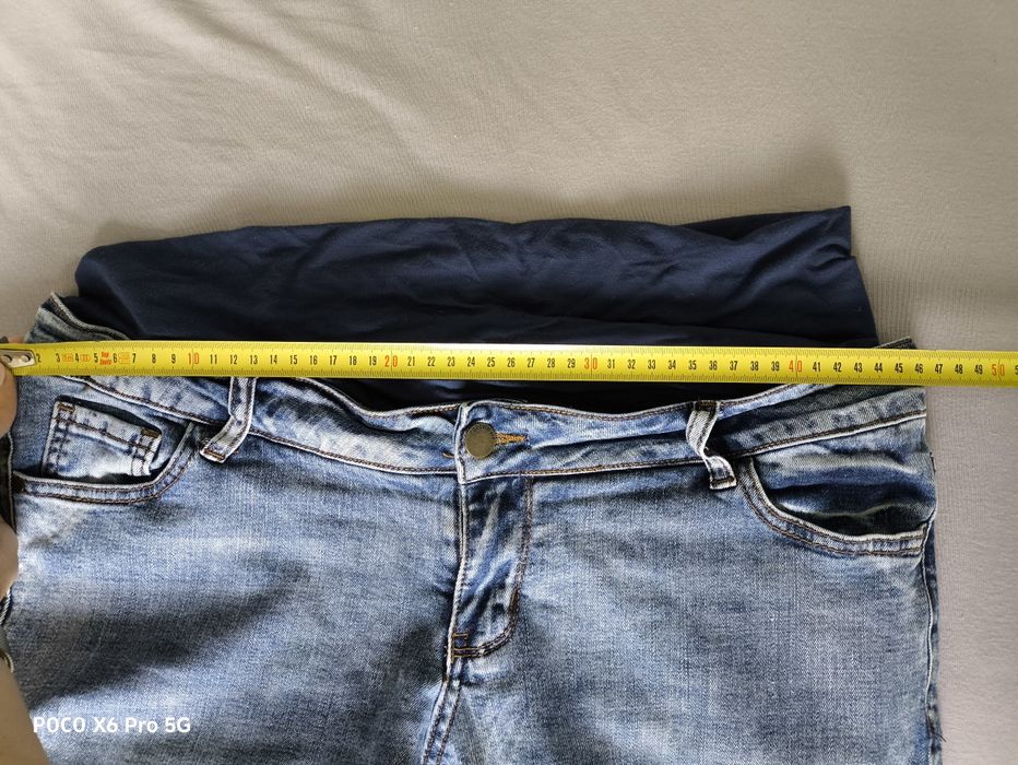 Spodnie dżinsy ciążowe