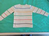 Szary swetr sweter dla chłopca C&A roz. 128