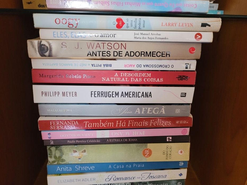 Livros novos a grande parte
