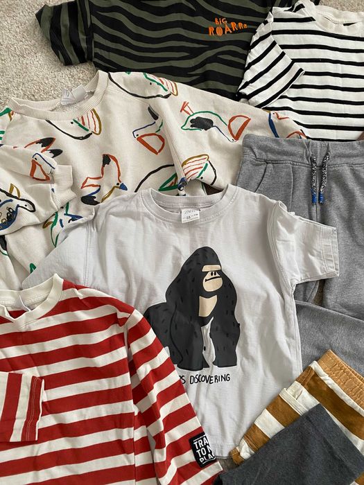 Paczka ubran dla chłopca 3/4 lata Next Zara H&M