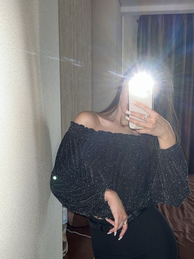 Блискучий Топ H&M