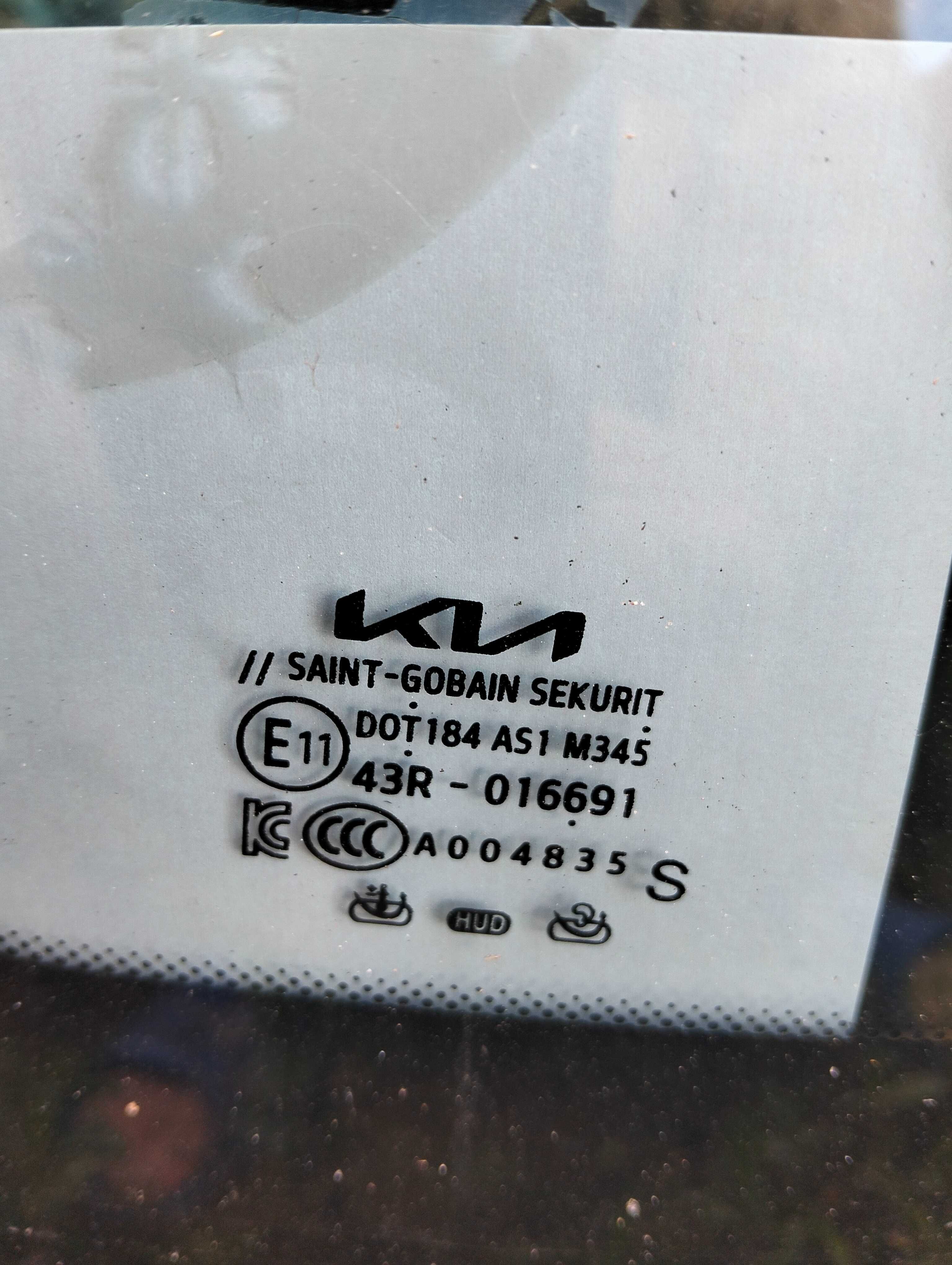 Kia ev6 szyba czołowa orginal hug