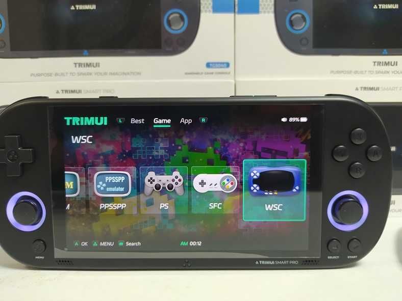 Портативна ігрова PSP приставка Trimui Smart Pro 64GB Black Play Stati