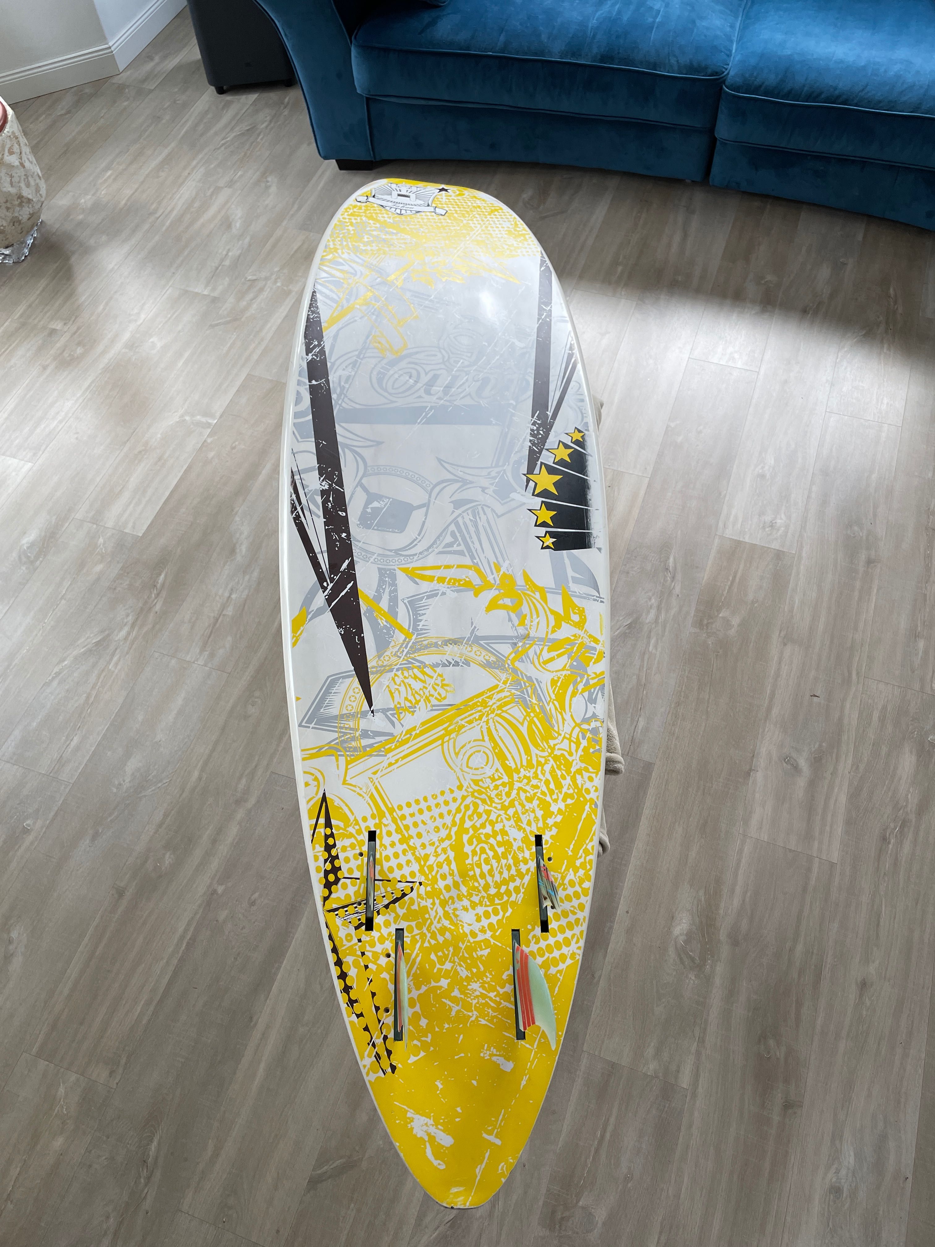 Deska windsurfingowa Tabou DaCurve 91 wave quad