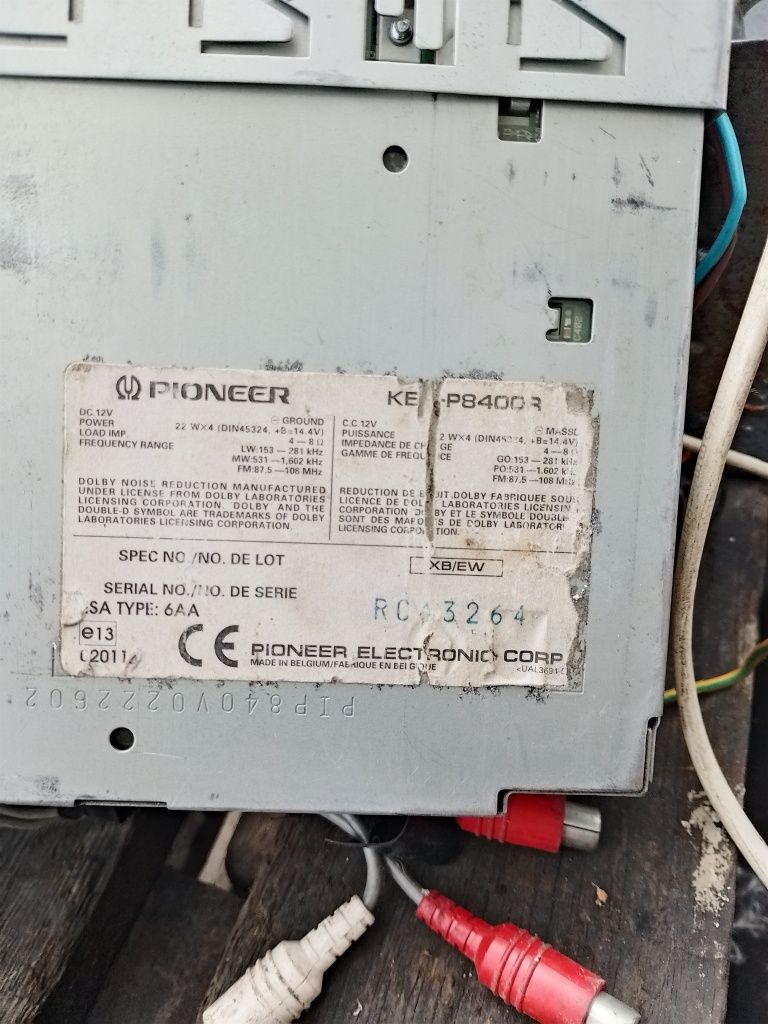 Radio Pioneer KEN-P8400R