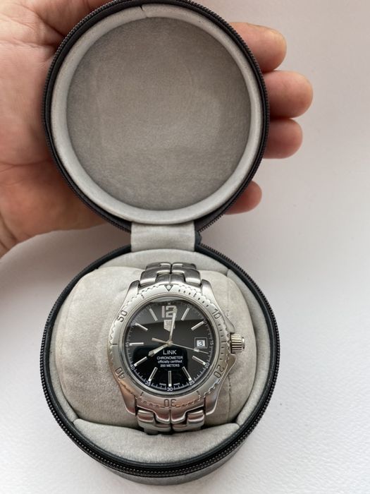 Часы мужские Tag Heuer Link. Последняя пара из личной коллекции.