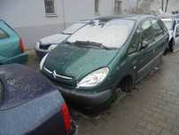 Citroen Xsara Picasso kolor zielony metalik, zielona butelka na części