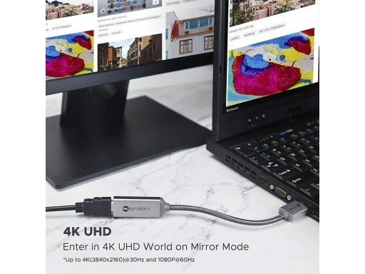 Kabel USB - C - HDMI Firmy WARRKY