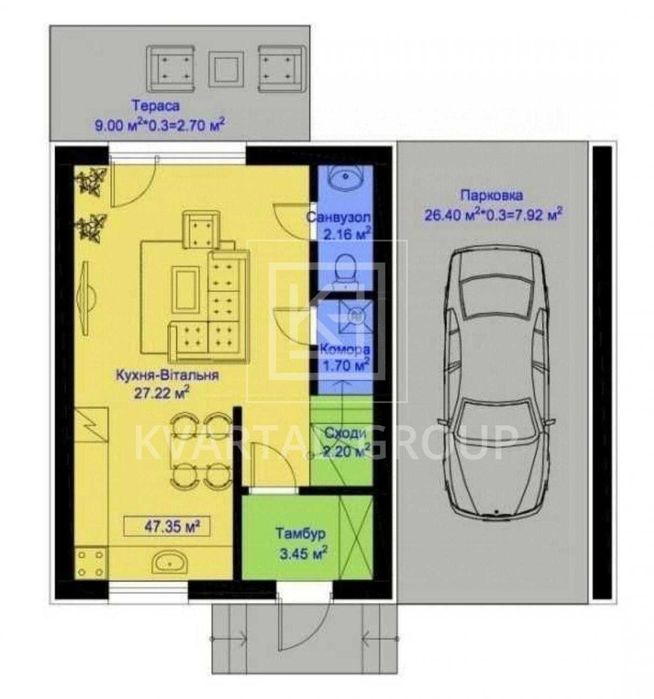 Таунхаус 104 м² в Ірпені — готовий під ремонт. Державні програми ТАК!