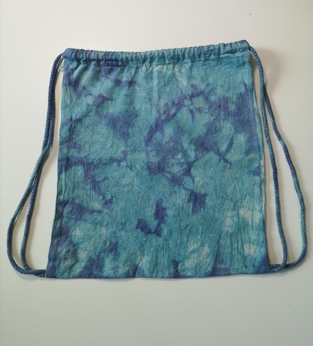 Worek plecak TIE DYE kolorowy 32x36cm
