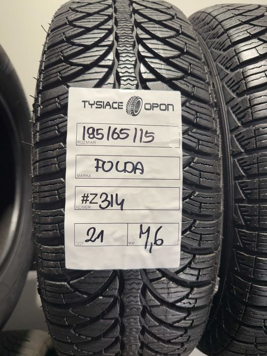 Opony Zimowe 195/65/15 Fulda Montero3 Komplet #Z314
