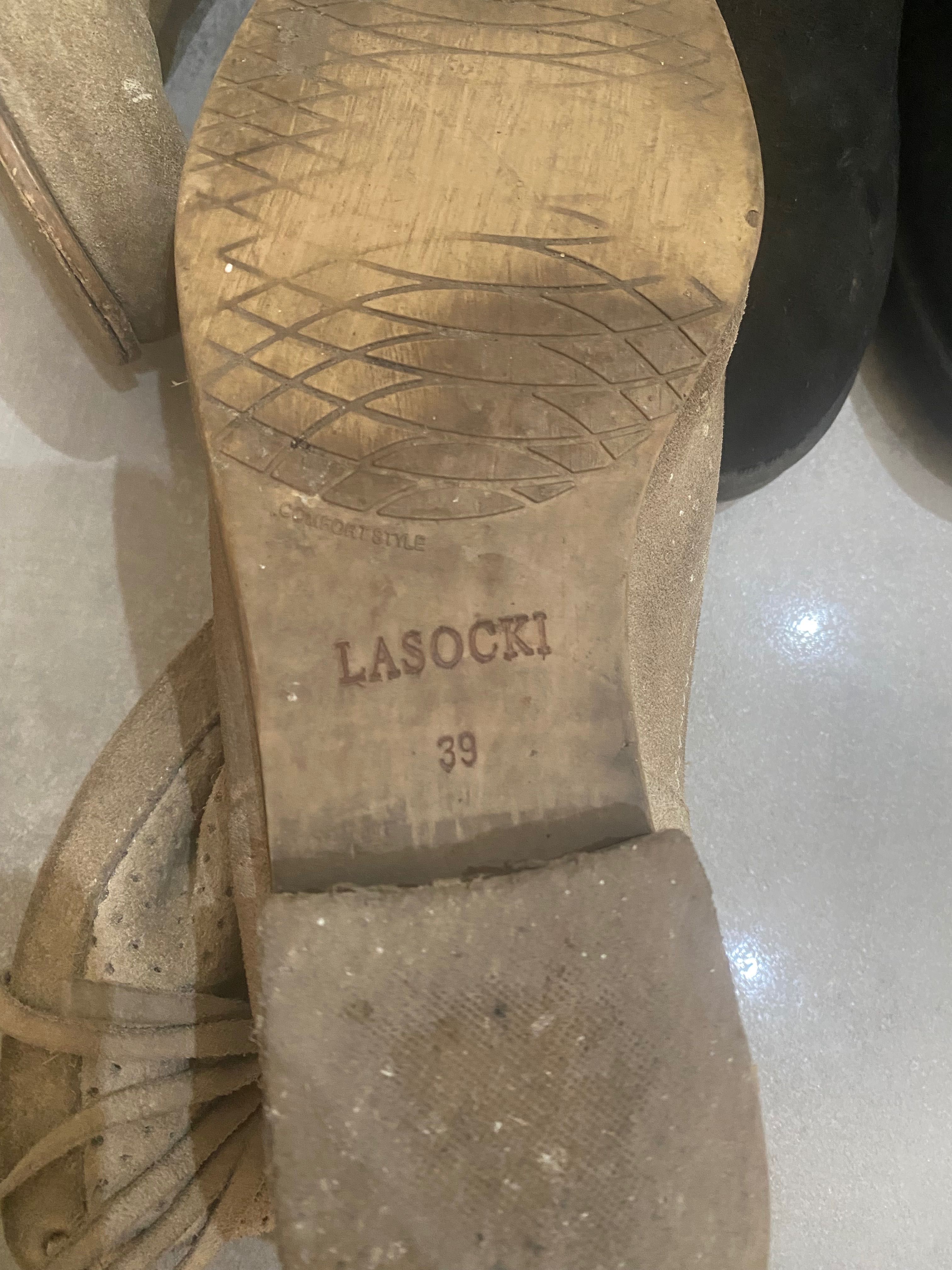 Buty 2 pary Botki Lasocki i śniegowce rozm 39