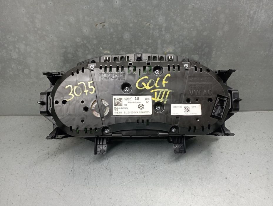 Quadrante / painel de instrumentos VOLKSWAGEN Golf VII (5G1, BQ1, BE1,