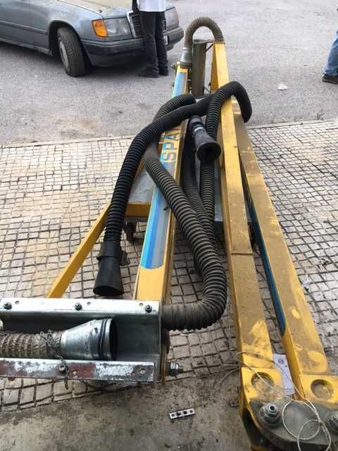 extrator gases extensivel  para oficina