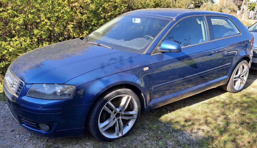 Audi a3 8p, 2.0FSI, 2.0TDI, 1.9TDI,  LY7H, LZ5C, DSG, xenon,  czarn