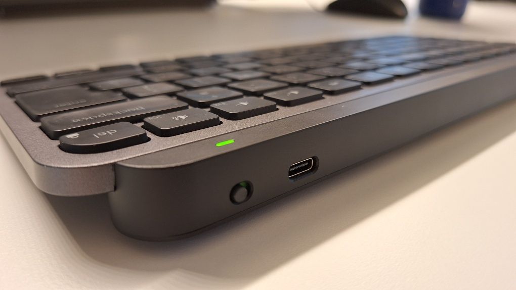 Logitech MX Keys Mini teclado retroiluminado en-US + capa protetora