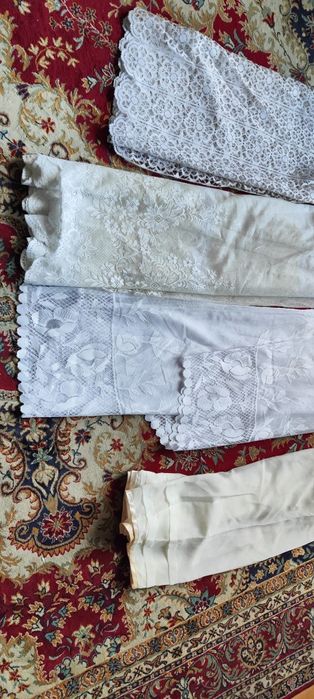 Firany długie i krótkie do oddania.