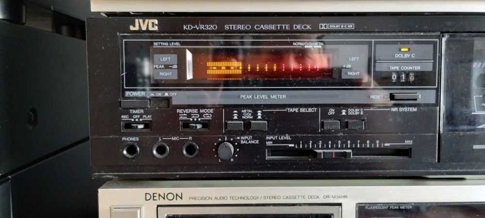 Magnetofon deck auto-revers JVC KD-VR320