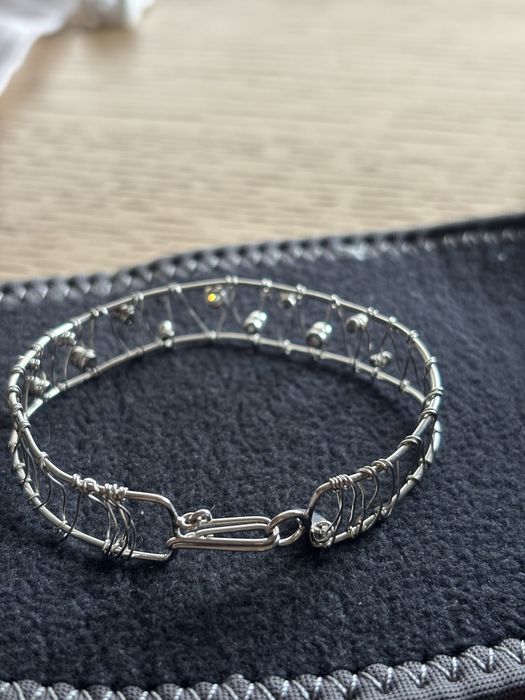 TOUS. Pulseira em prata.