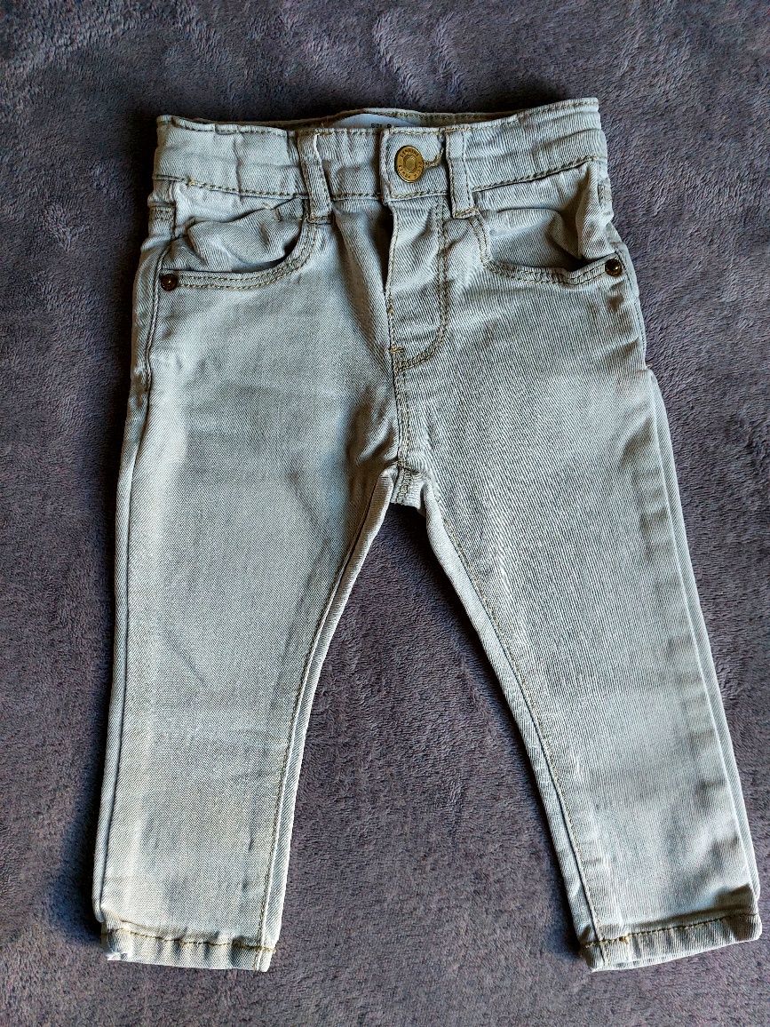 Calças Jeans Bebê Zara 6-9M