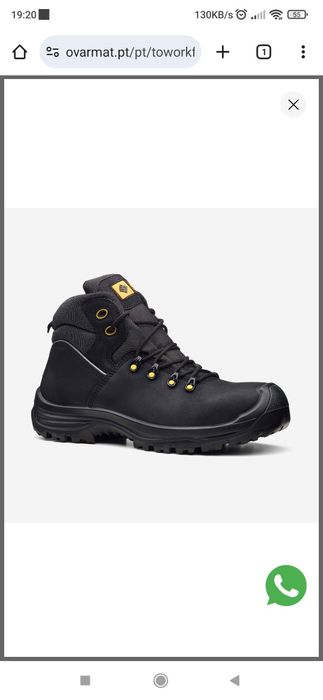 Botas S3 novas toworkfor N°44