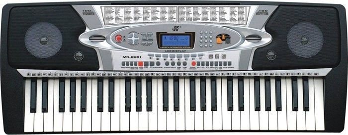 Duże Organy Keyboard MK-2061 USB 54 Pełnowymiarowe Klawisze