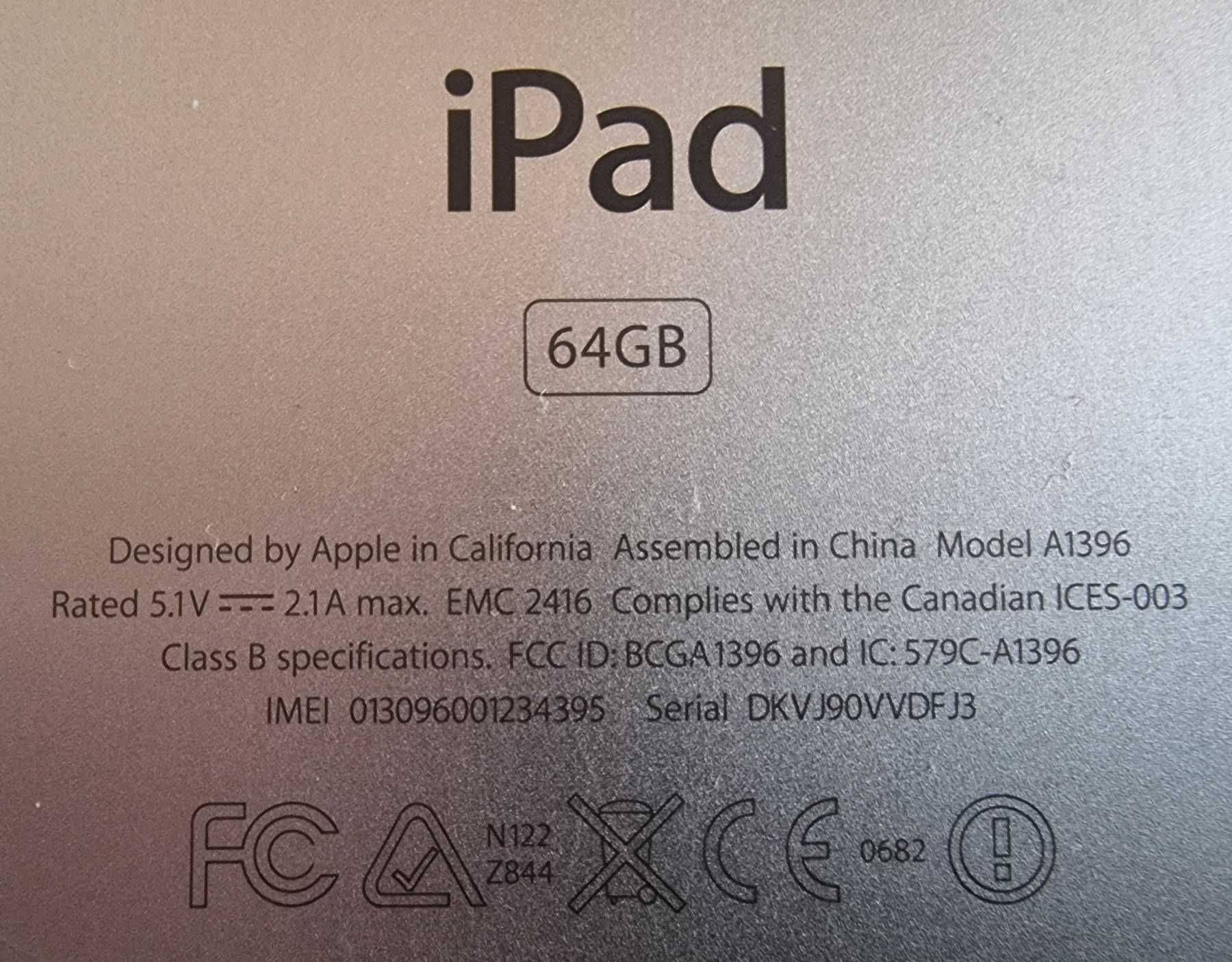 Apple iPad2 64GB  (Wi-Fi + 3G).