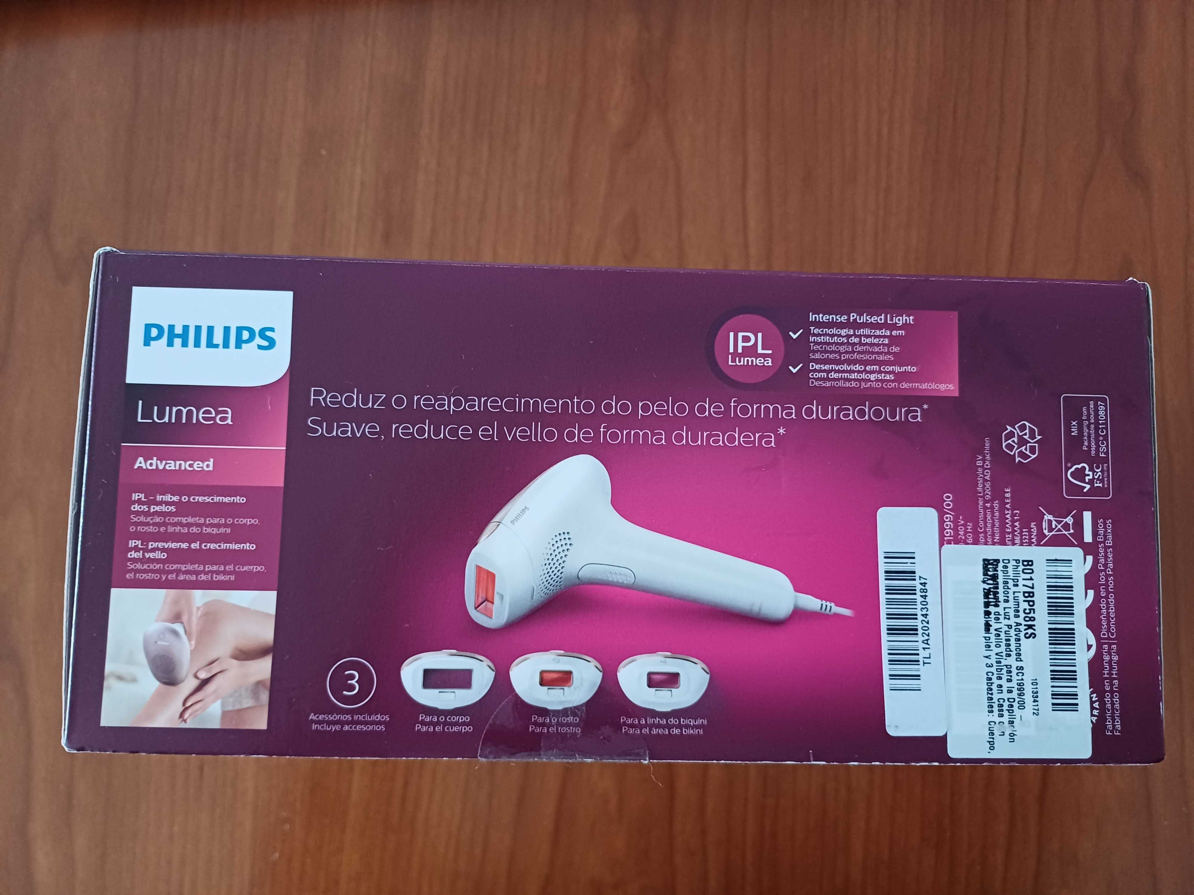 Depiladora Luz Pulsada - PHILIPS Lumea IPL Série 7000 Advanced (usado)