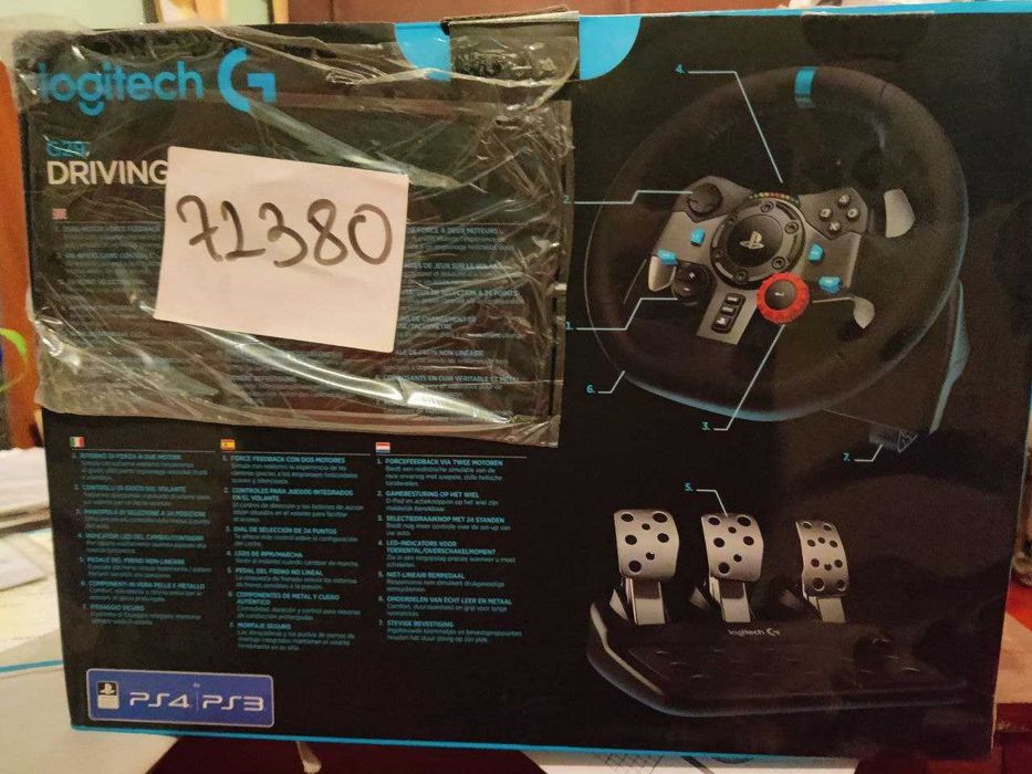 Кермо для компʼютера logitech g29