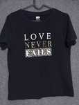 Czarny T shirt damski M