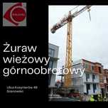 Żuraw wieżowy górnoobrotowy LIEBHERR 71EC - sprzedaż lub wynajem