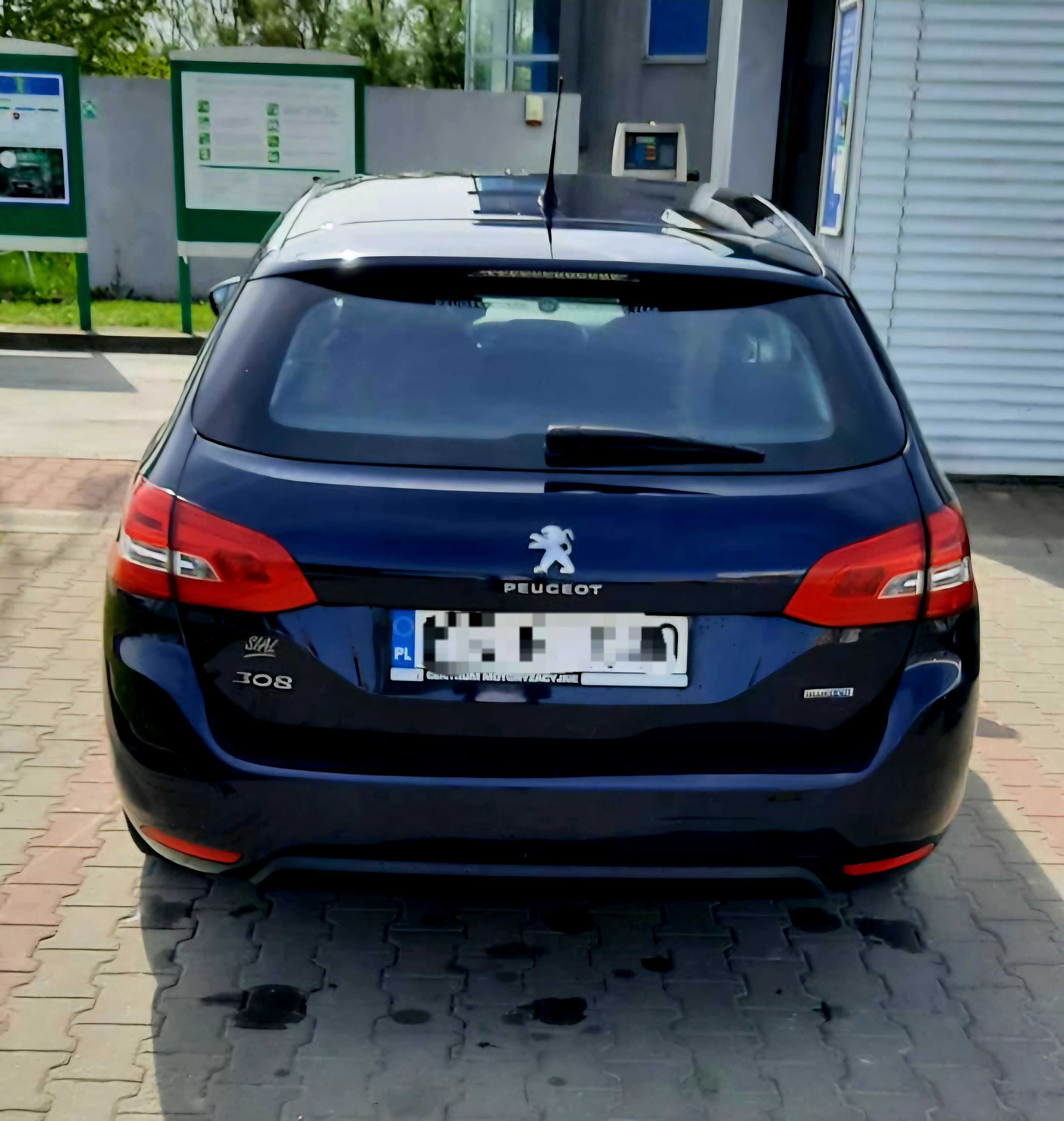 Peugeot 308 II SW 1.6 BlueHDi 120km rok 2014 wersja Business