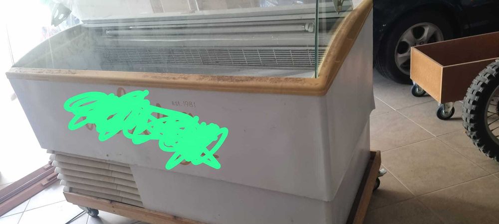 Vitrine de gelados