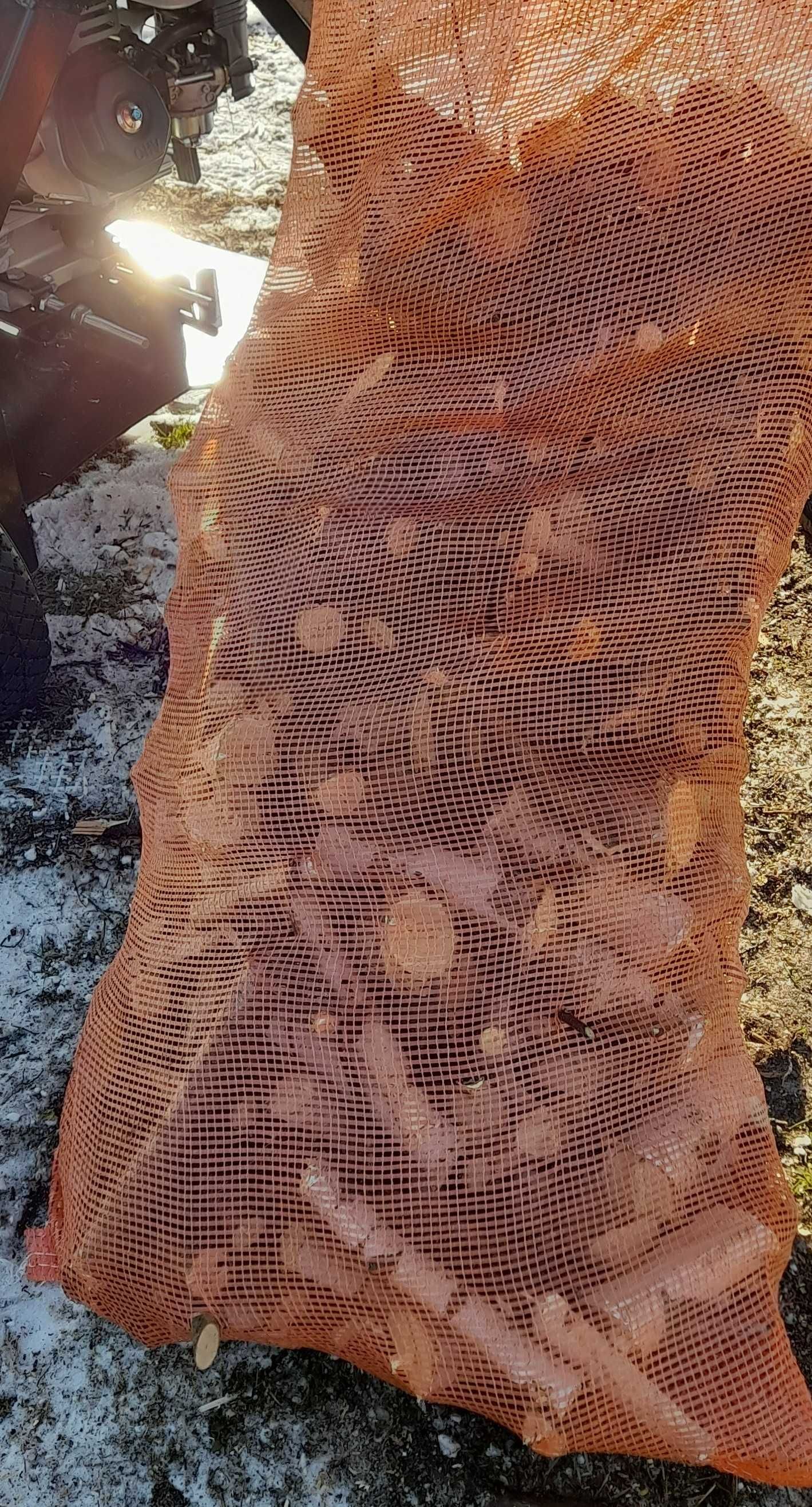 Opał drewno rozpałka drobne workowane 80 litrów brzoza liściaste