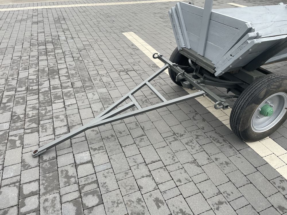 Wóz konny z zaczepem do ciągnika