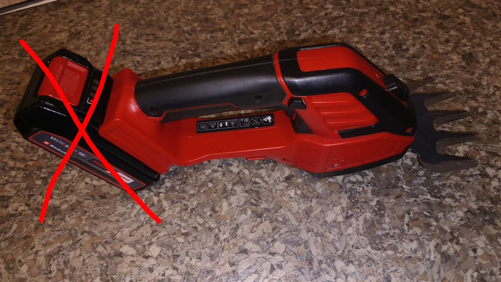 Ножницы садовые аккумуляторные