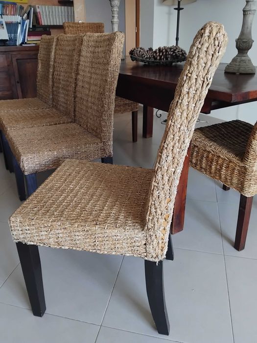 4 Cadeiras casca de banana