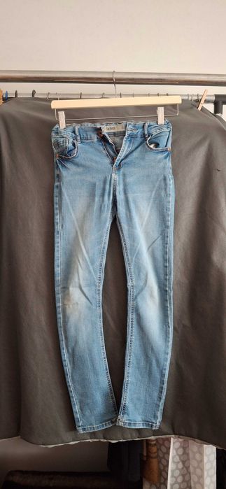 Calças Jeans Skinny Azuis