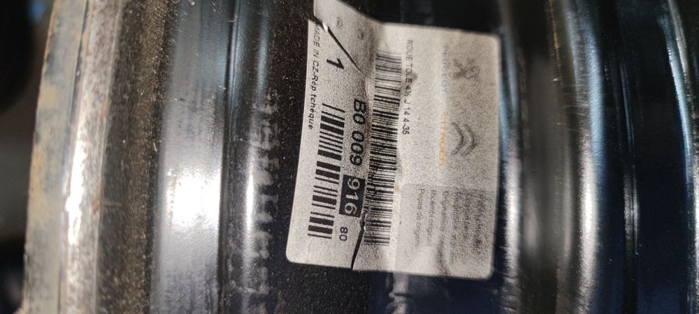 felgi stalowe 4x100 citroen, japończyk peugeot 4,5Jx14H 300zł