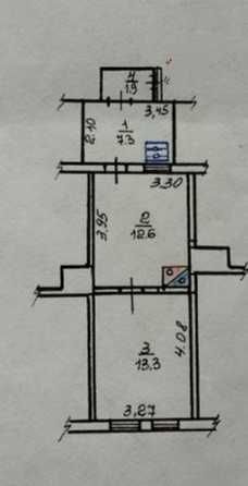 Продам 1 квартиру біля метро Спортивна