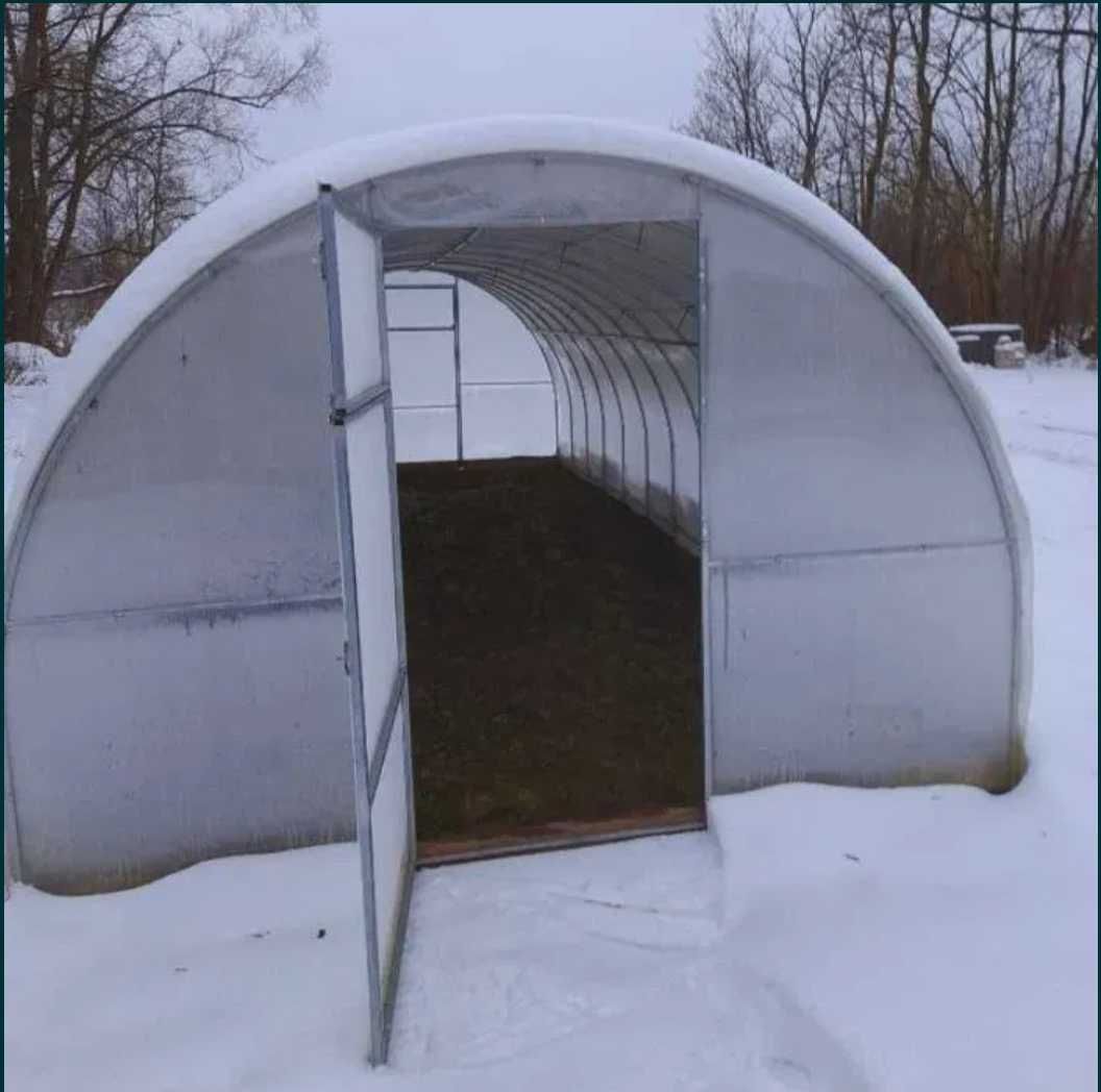 Szklarnia Tunel ogrodowy 3x4 3x6 3x8 profil 20x20mm poliwęglan 4 / 6mm
