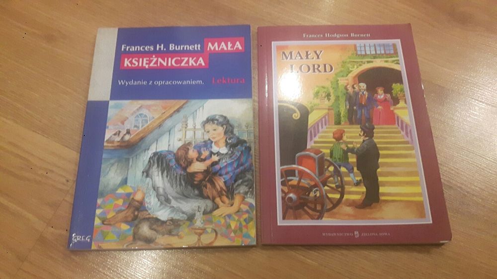 Mała księżniczka i Mały lord  - lektura szkolna