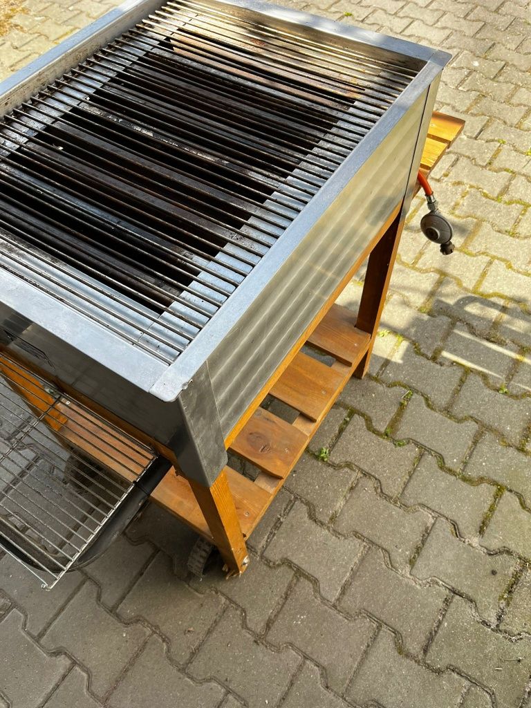 Grill Gazowy Stał Nierdzewna