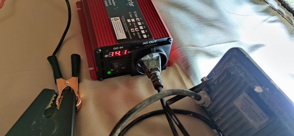 Інвертор 12-220в чиста синусоїда  ідеально підходить для газов